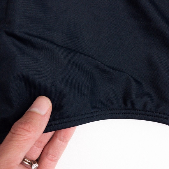 ▸ L.A. H E A R T S ▸ Black Lace Up One-Piece - Picture 7 of 7